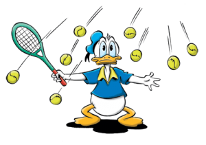 Kalle Anka tennis